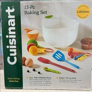 Cuisinart 13-Piece Colorful Baking Set